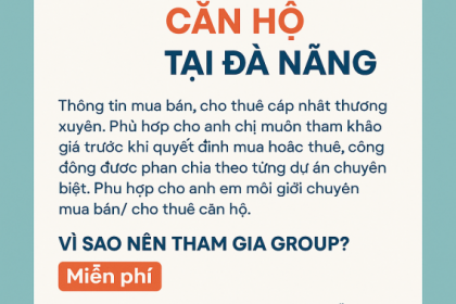 Danh Sách Cộng Đồng Căn Hộ Tại Đà Nẵng: Nơi Cập Nhật Thông Tin Mua Bán, Cho Thuê Miễn Phí