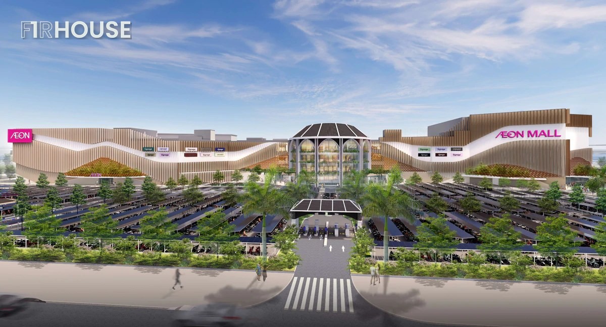 Phối cảnh Trung tâm thương mại AEON MALL Đà Nẵng Hòa Xuân (Ảnh: BIM Group, qua Tuổi Trẻ)