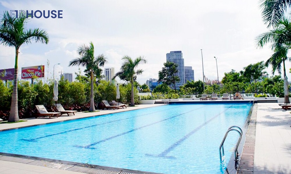 Hồ bơi và tiện ích tại căn hộ Azura Đà Nẵng.