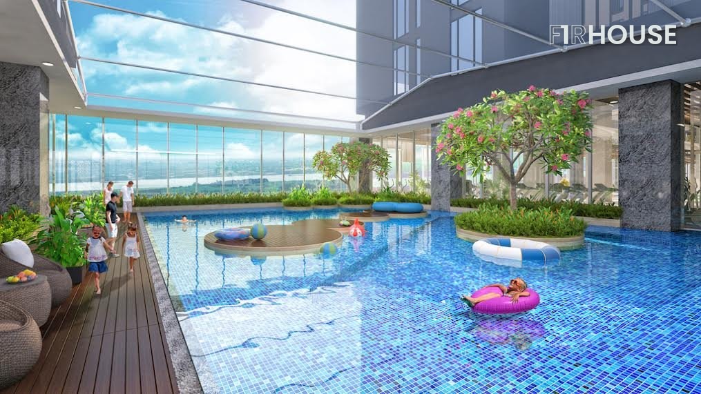 Hồ bơi nội khu Đà Nẵng Plaza