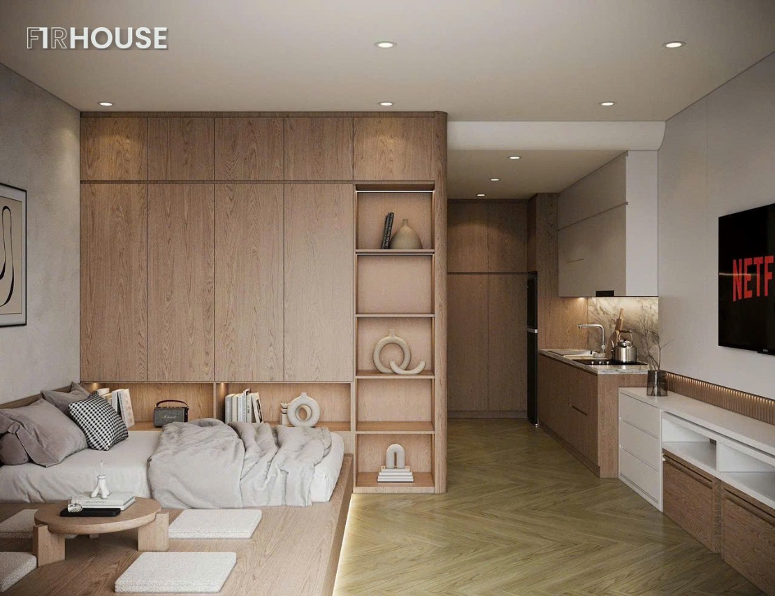 Căn hộ studio full nội thất cho thuê tại Đà Nẵng — nhóm sản phẩm dễ lấp đầy, tỷ suất khai thác tốt.