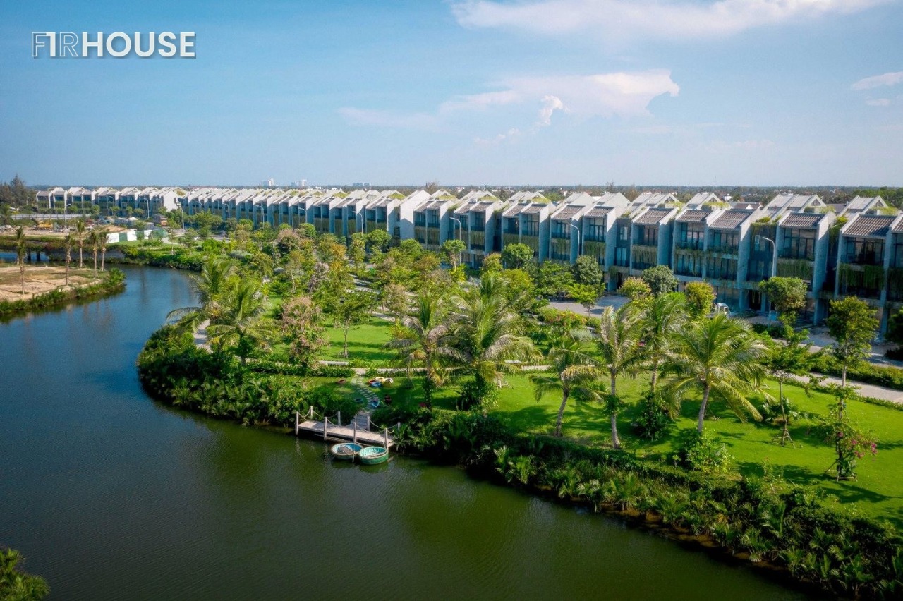 Casamia Calm nhìn từ trên cao – đô thị sinh thái ven sông Cổ Cò