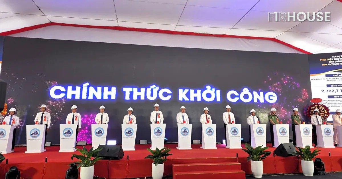 Lễ khởi công đồng thời cụm nút giao Hòa Xuân và Dự án Phát triển tích hợp thích ứng TP Đà Nẵng, ngày 25/8/2026.