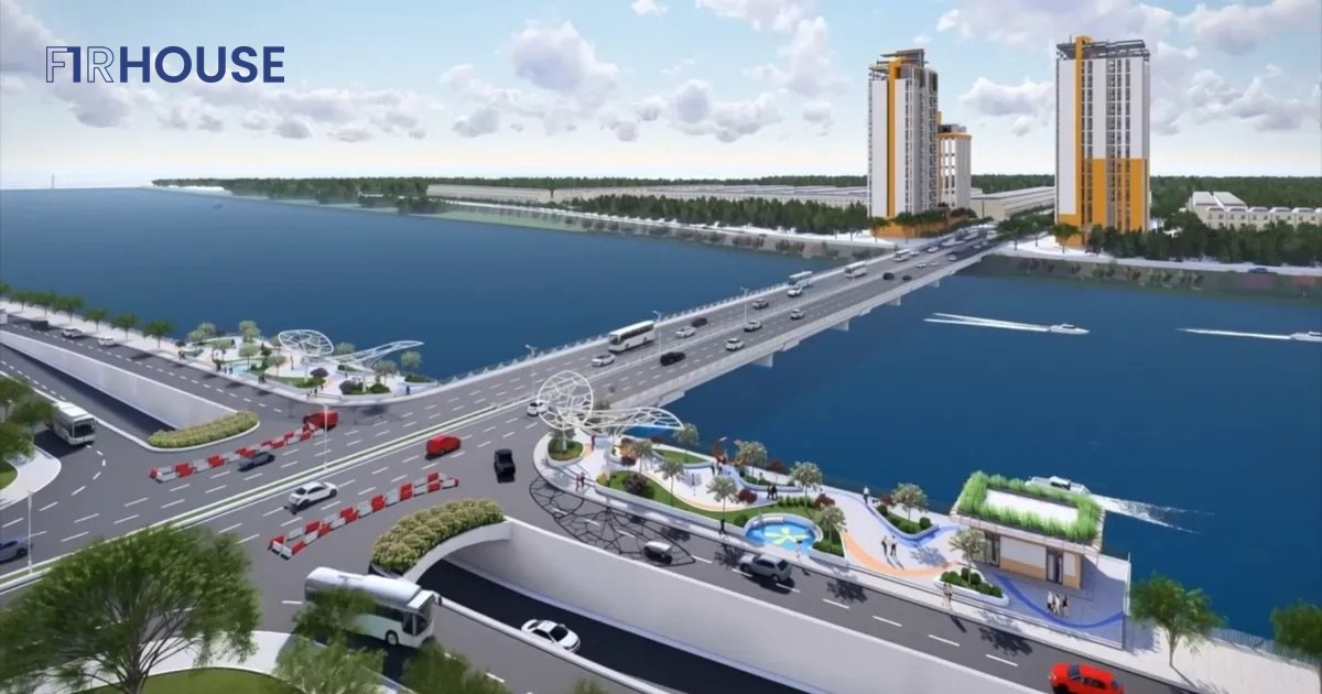 Phối cảnh cụm nút giao thông cầu Hòa Xuân — khởi công 25/8/2026, gỡ điểm nghẽn giao thông cửa ngõ phía Nam Đà Nẵng