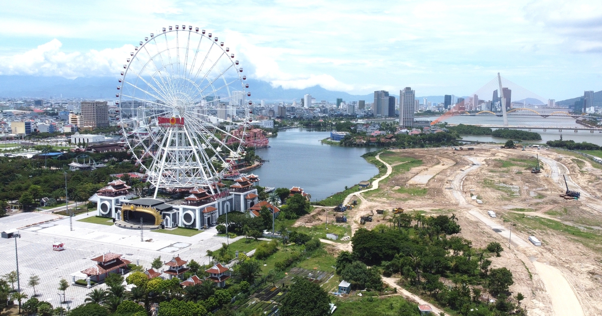 Quỹ đất phát triển ven sông khu trung tâm Đà Nẵng – nguồn cung tương lai của thị trường. (Ảnh: Tuổi Trẻ)