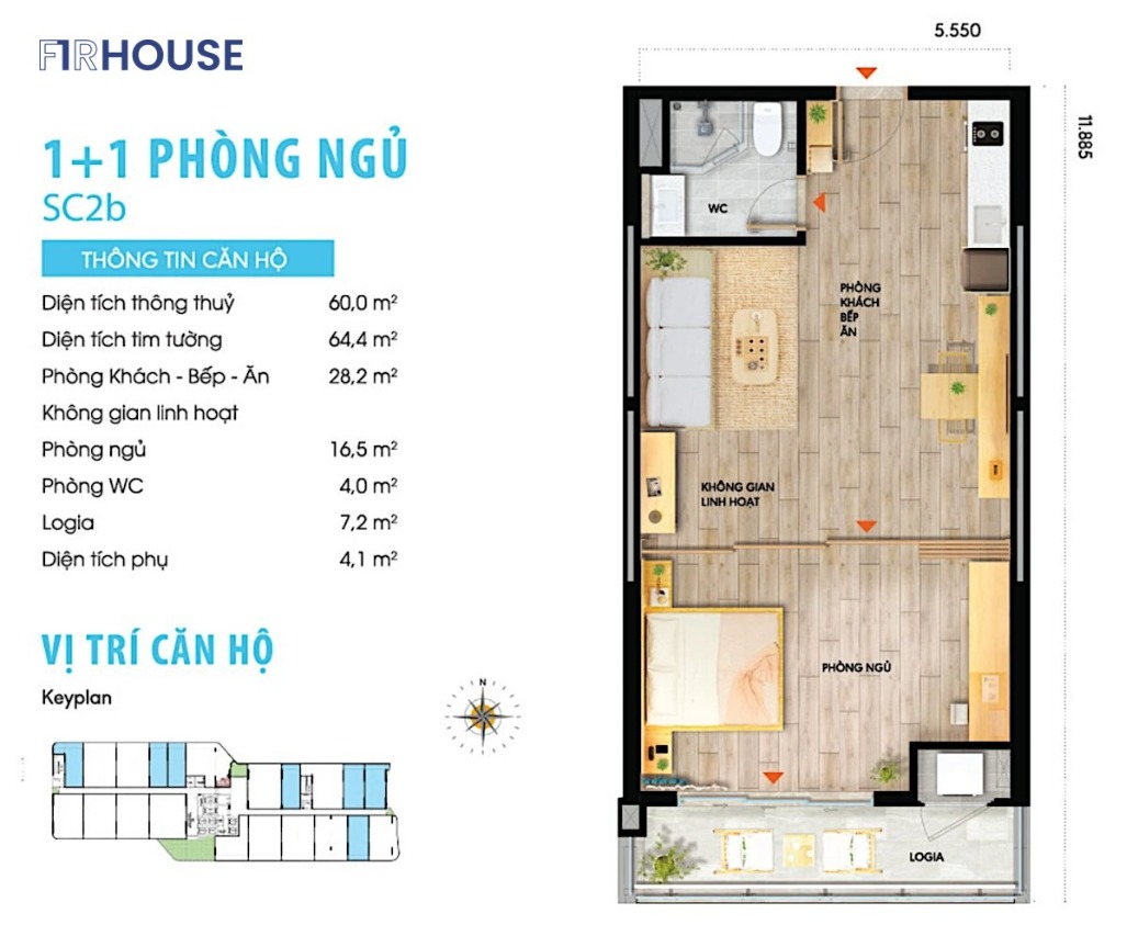 Tổ hợp AEON Mall – TTC Plaza nhìn từ trên cao