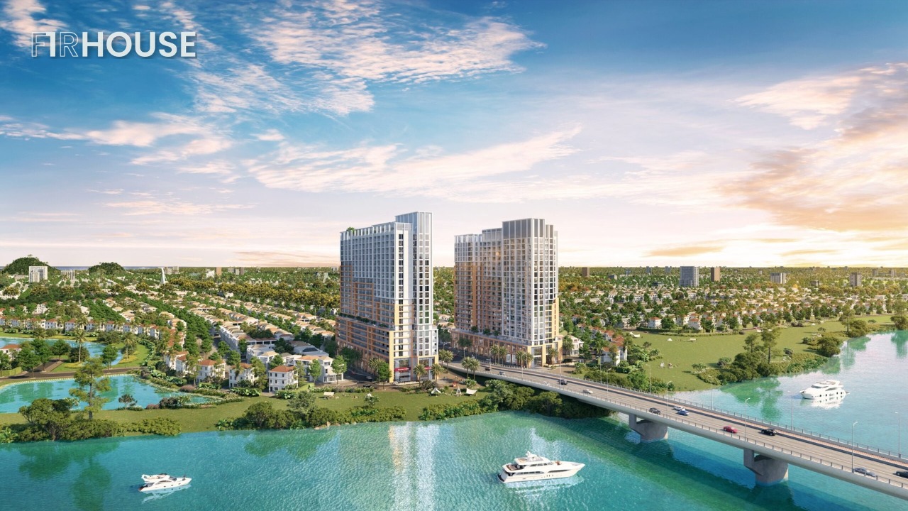Cảnh quan ven sông bao quanh Spana Tower — không gian sống hiếm có giữa lòng đô thị.