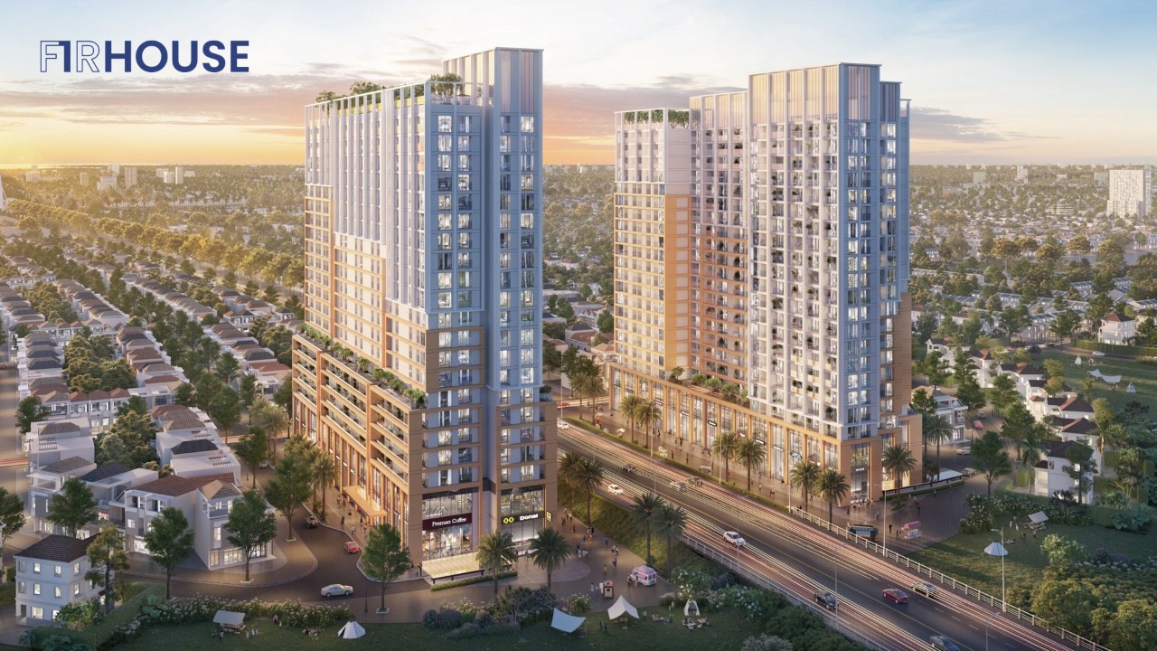 Không gian sông nước bao quanh Spana Tower — yếu tố nâng giá trị căn hộ ven sông.