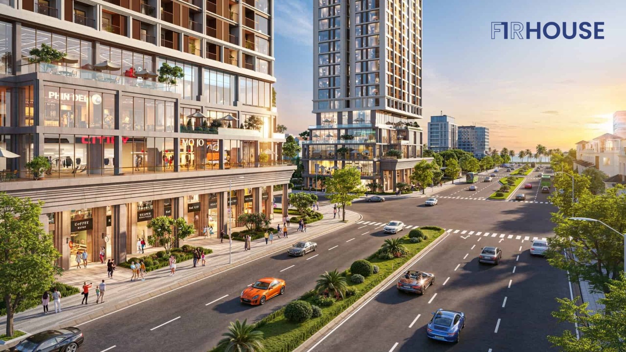 Không gian tiện ích khối đế Sun Costa Residence — sản phẩm bàn giao hoàn thiện.