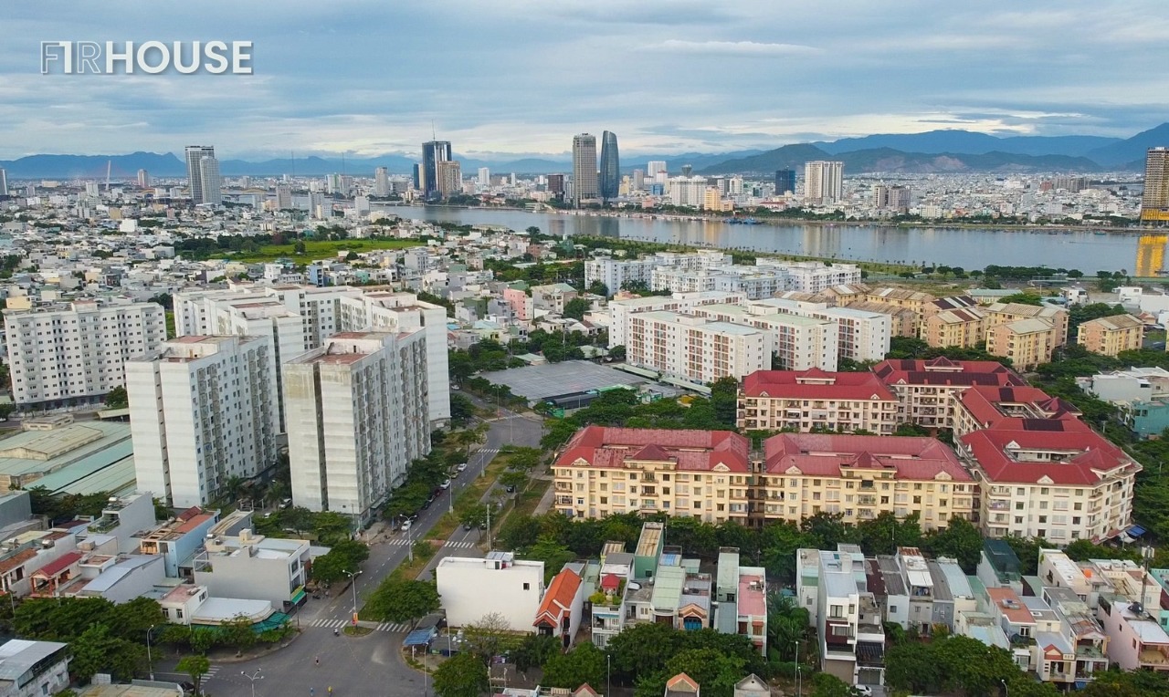 Khu dân cư An Hòa (phường Sơn Trà) bên bờ đông sông Hàn