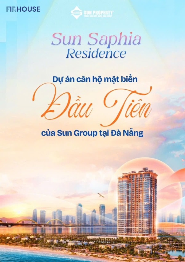 Sun Saphia Residence — dự án căn hộ mặt biển đầu tiên của Sun Group tại Đà Nẵng