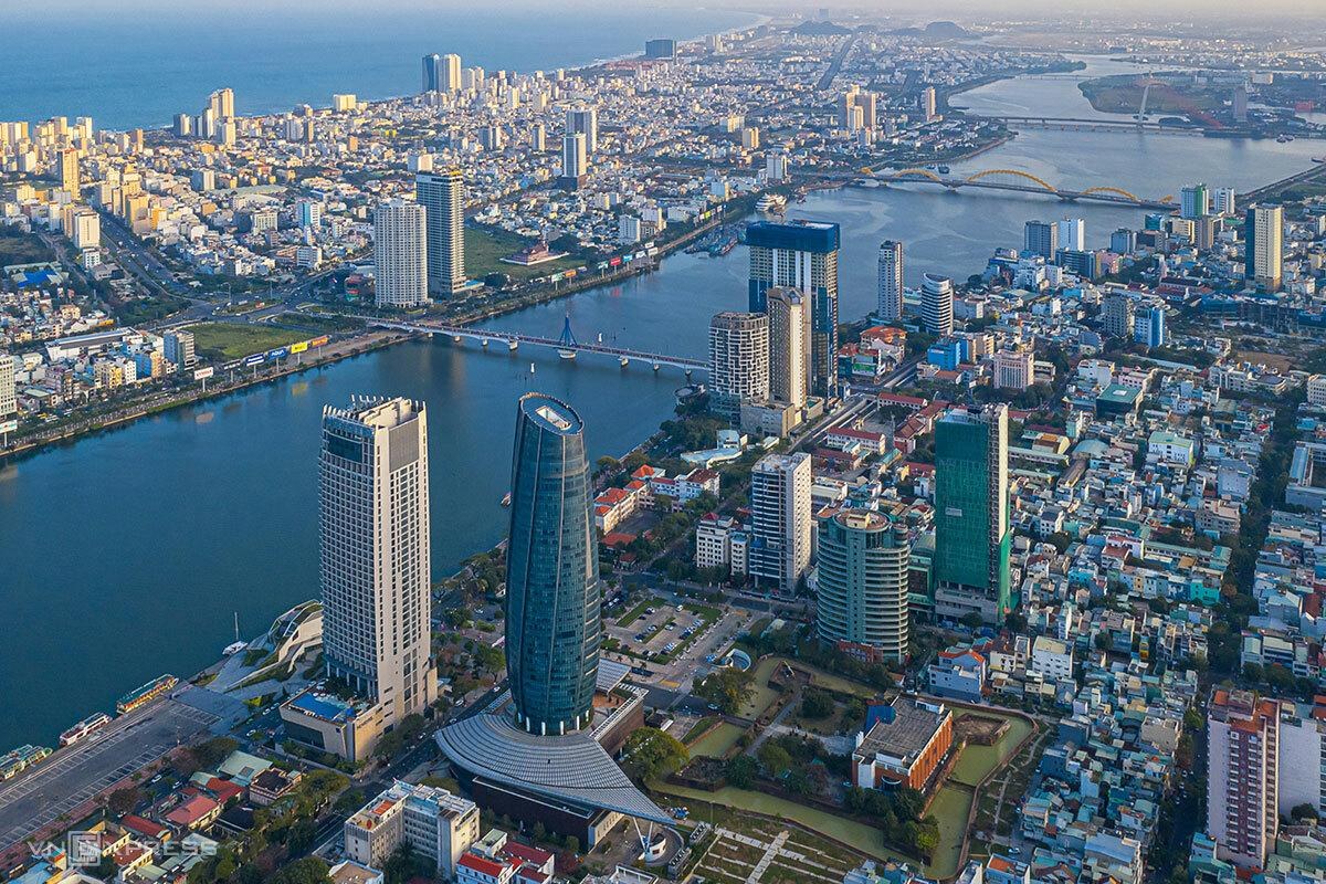 Trung tâm Đà Nẵng hai bên sông Hàn, hạt nhân của cực tăng trưởng phía Bắc theo quy hoạch chung đến năm 2050