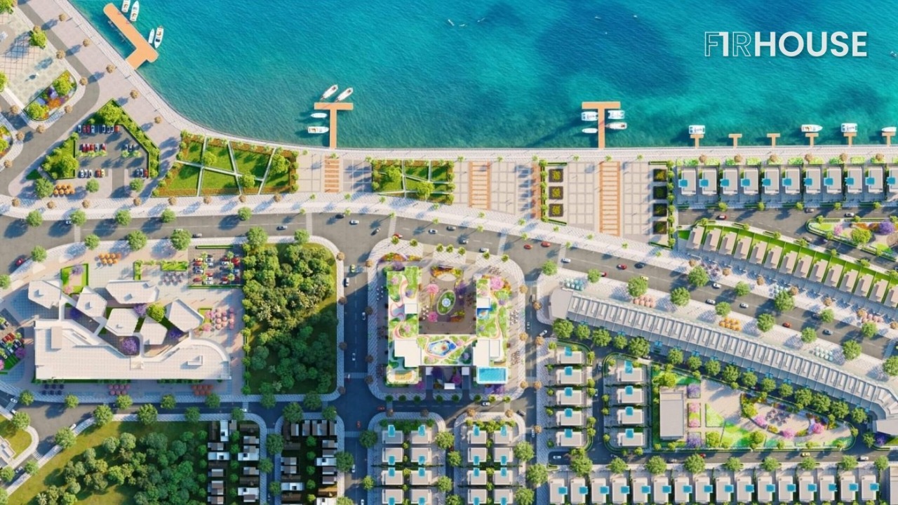 Mặt bằng tổng thể Peninsula Đà Nẵng ven sông