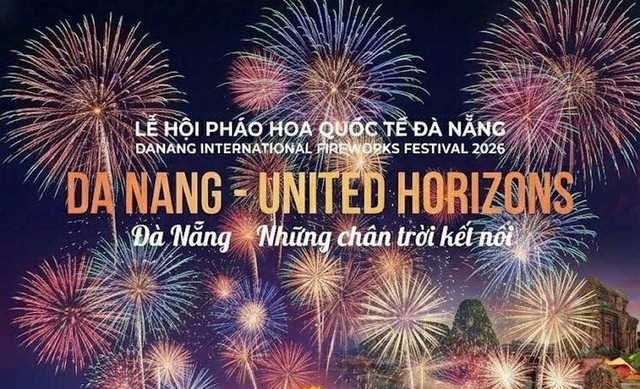 Chủ đề Lễ hội pháo hoa Đà Nẵng DIFF 2026 United Horizons những chân trời kết nối