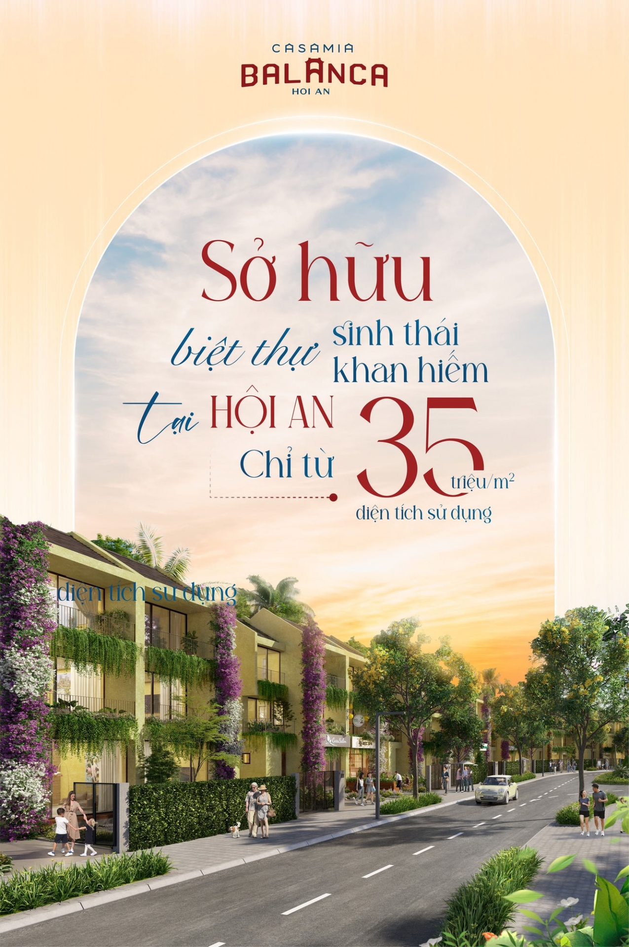 Sở hữu biệt thự sinh thái tại Hội An chỉ từ 35 triệu/m²