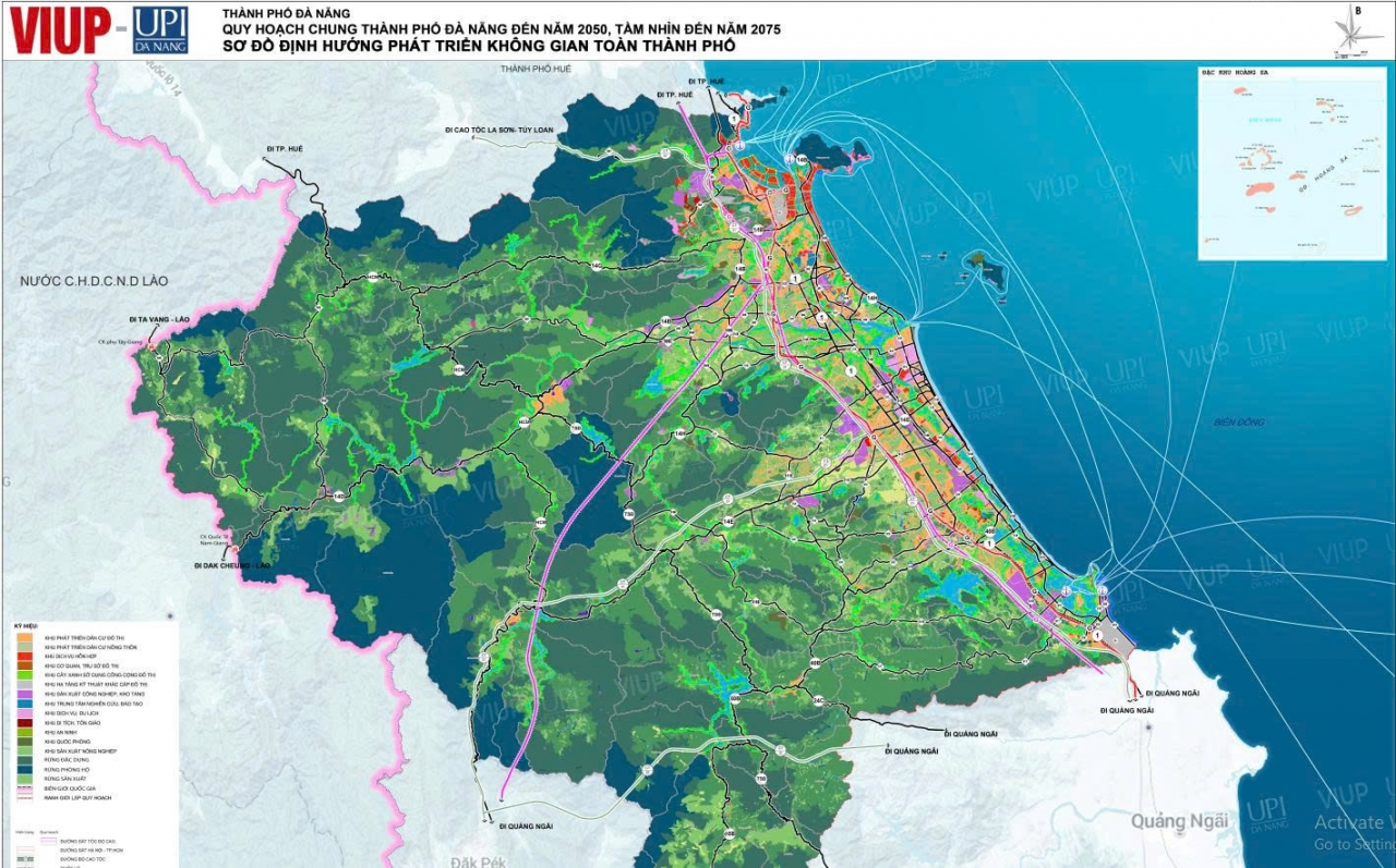 Bản đồ hiện trạng sử dụng đất Đà Nẵng 2026